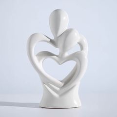 Tượng sứ đôi tình nhân trang trí