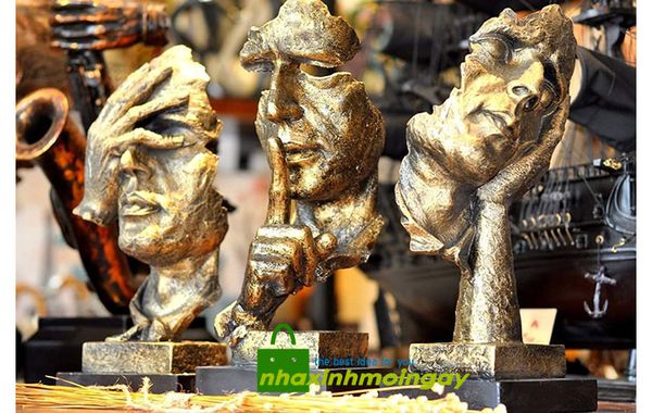 Bộ tượng im lặng nghệ thuật