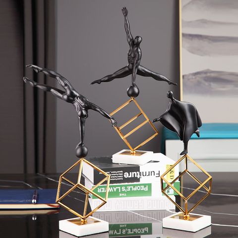 tượng người chơi thể thao nghệ thuật