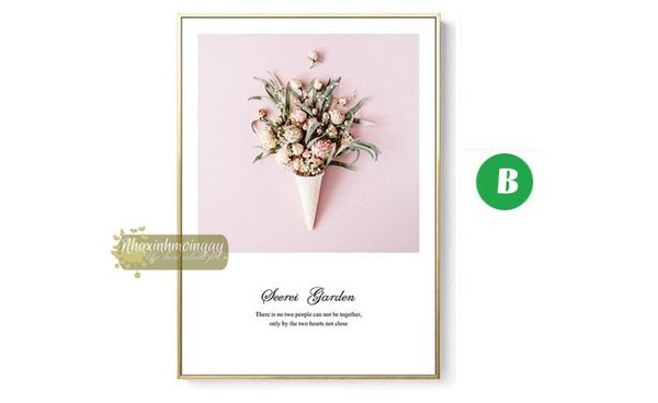 Tranh vườn hồng ( nhiều lựa chọn )