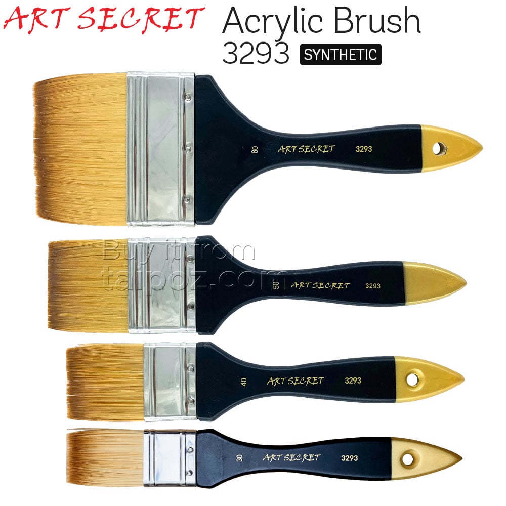 Cọ mảng vẽ màu nước, màu acrylic Art Secret #3293 – Taipoz Cọ Mảng Vẽ Màu Nước, Màu Acrylic Art Secret #3293 – Taipoz
