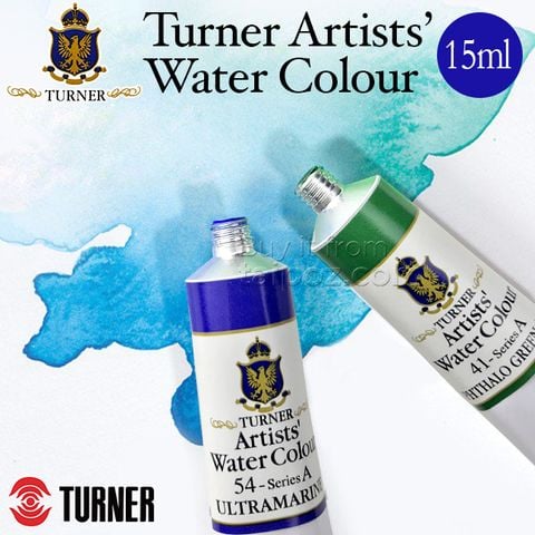 Màu nước hạng họa sĩ Turner Artists Watercolour, tuýp 15ml