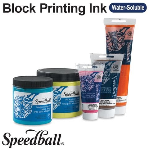 Mực in đồ họa gốc nước Speedball Water-soluble Block Printing