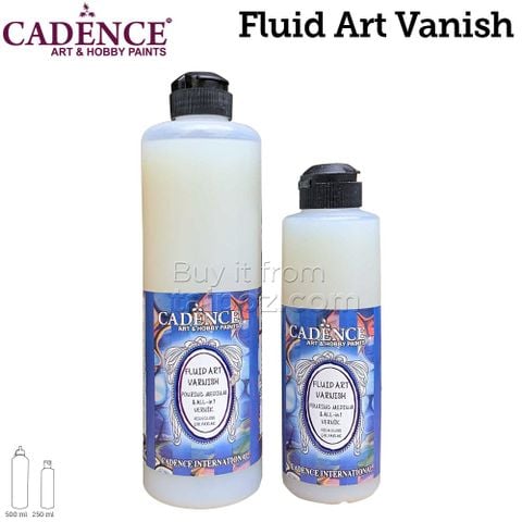 Keo phủ bảo vệ tranh acrylic Cadence Fluid Art Varnish All-in-1