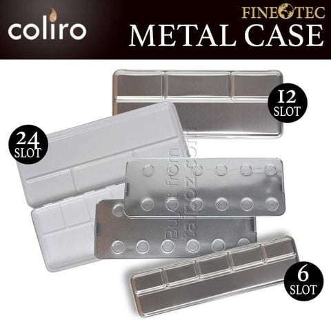 Hộp thiếc đựng thẻ màu nhũ Coliro