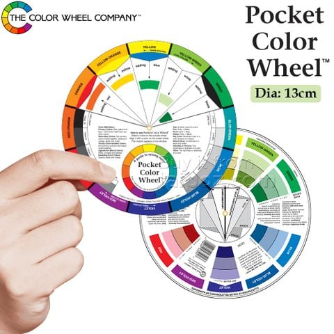 Bánh xe hỗ trợ phối màu kích thước mini Color Wheel Pocket