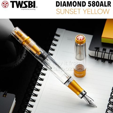 Bút máy TWSBI Diamond 580ALR Sunset Yellow