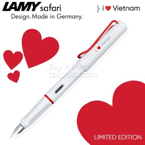 Bút máy Lamy Safari - I love Vietnam (limited editon)