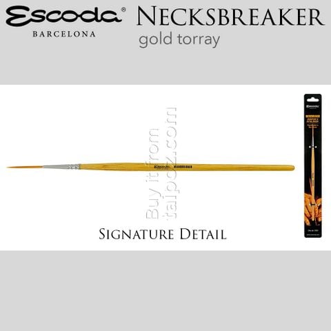 Cọ vẽ Escoda Necksbreaker 6552 - Signature Detail