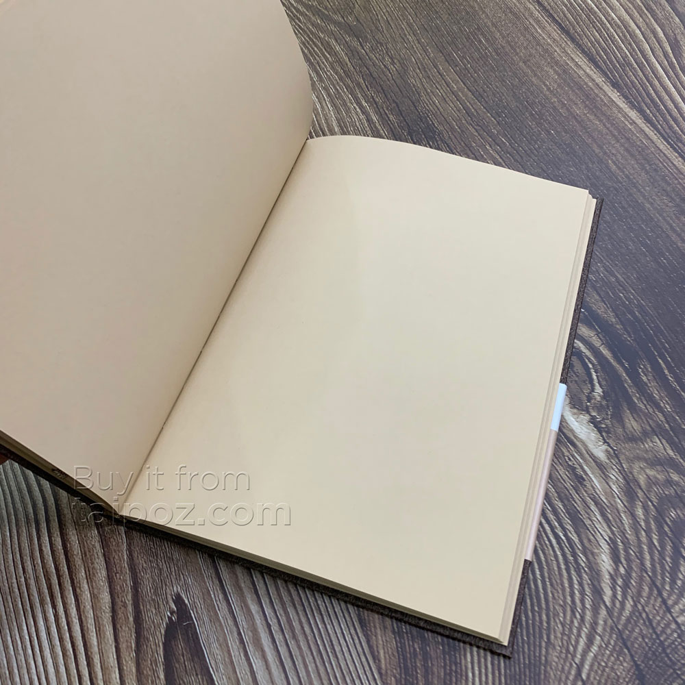 Sổ ký họa giấy nâu The Cappuchino Book Taipoz