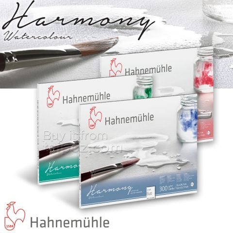 Giấy màu nước Harmony, sổ gáy keo