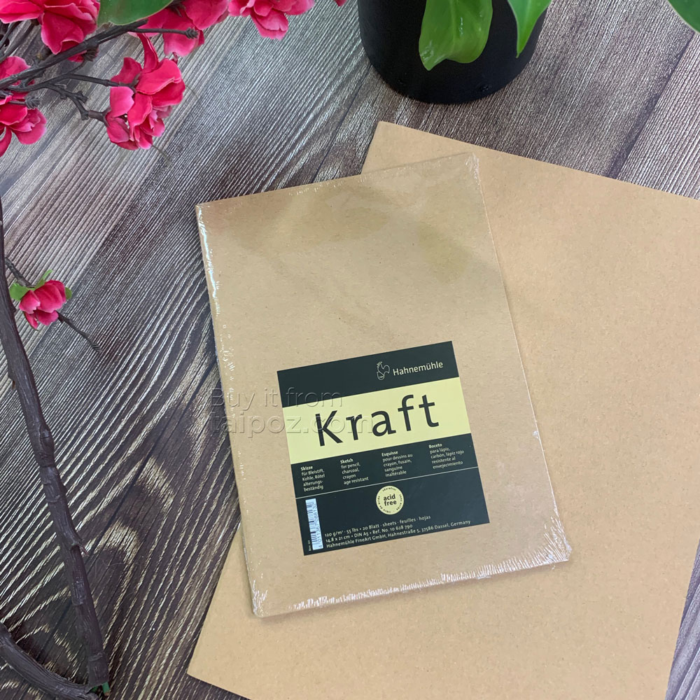 Sổ vẽ giấy kraft Hahnemuhle Taipoz