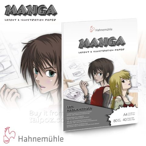 Sổ vẽ marker Hahnemuhle Manga Layout & Illustration