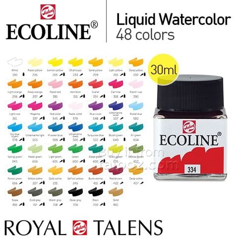 Màu nước dạng lỏng Talens Ecoline 30ml