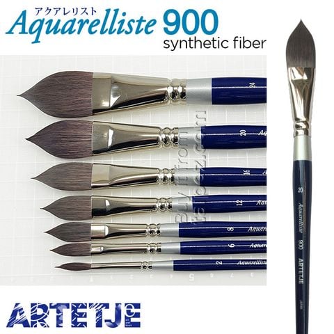 Cọ vẽ màu nước Artetje Aquarelliste 900 - Cọ lưỡi mèo