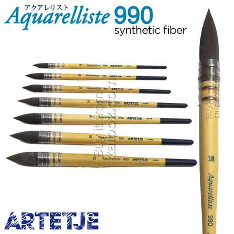 Cọ vẽ màu nước Artetje Aquarelliste 990 - Cọ mop