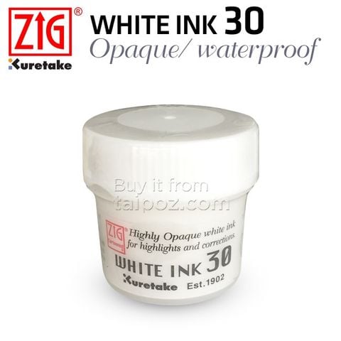 Kuretake Zig Cartoonist White Ink 30