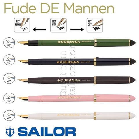 Bút máy Sailor Fude De Mannen