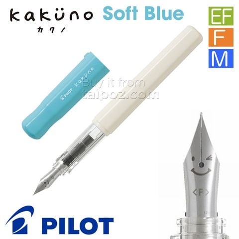 Bút máy Pilot Kakuno - màu Soft Blue