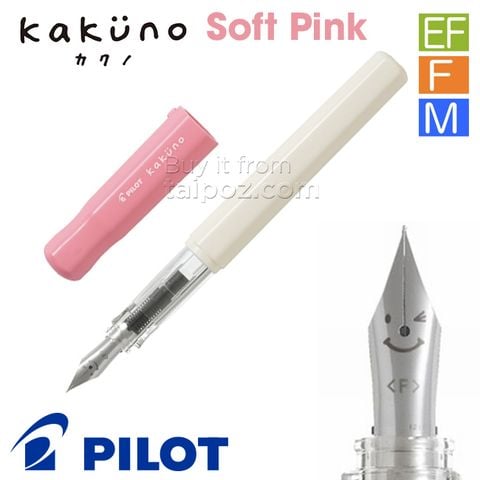 Bút máy Pilot Kakuno - màu Soft Pink