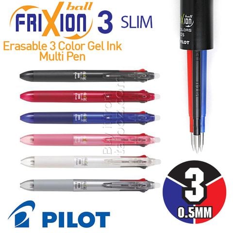 Bút bi xoá được Pilot Frixion 3 slim