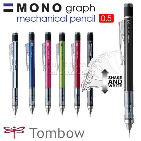 Bút chì kim Tombow Mono Graph Shaker 0.5mm