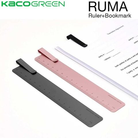 Thước nhôm kiêm bookmark Kaco Ruma