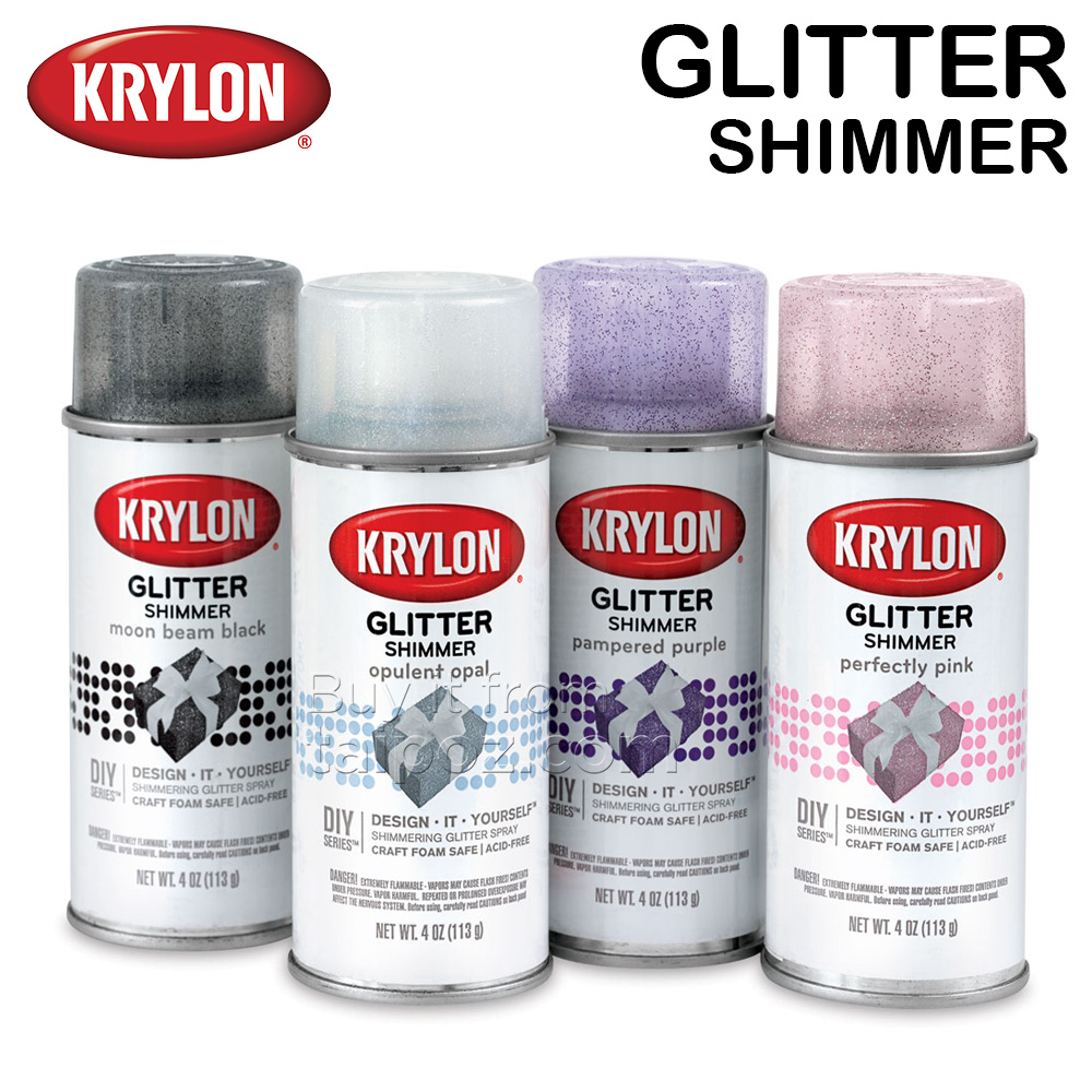 Chai xịt nhũ Krylon Glitter Shimmer Spray Taipoz