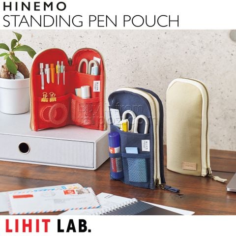 Túi đựng bút dạng đứng Lihit Lab Hinemo