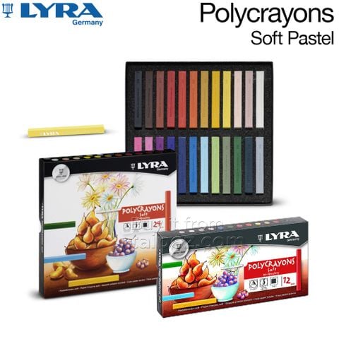 Màu phấn tiên Lyra Polycrayons Soft Pastel