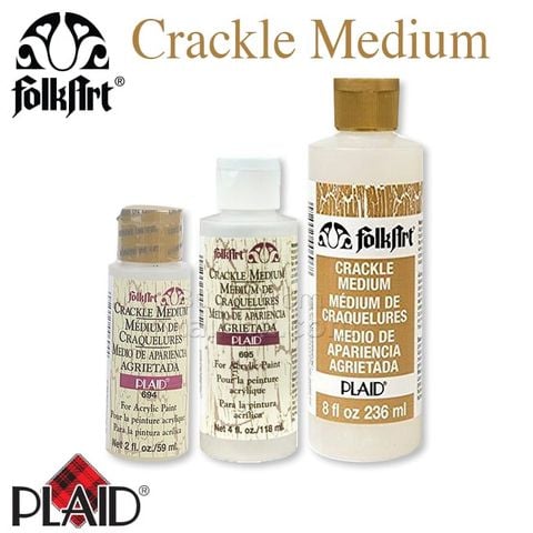 Keo hiệu ứng nứt FolkArt Crackle Medium