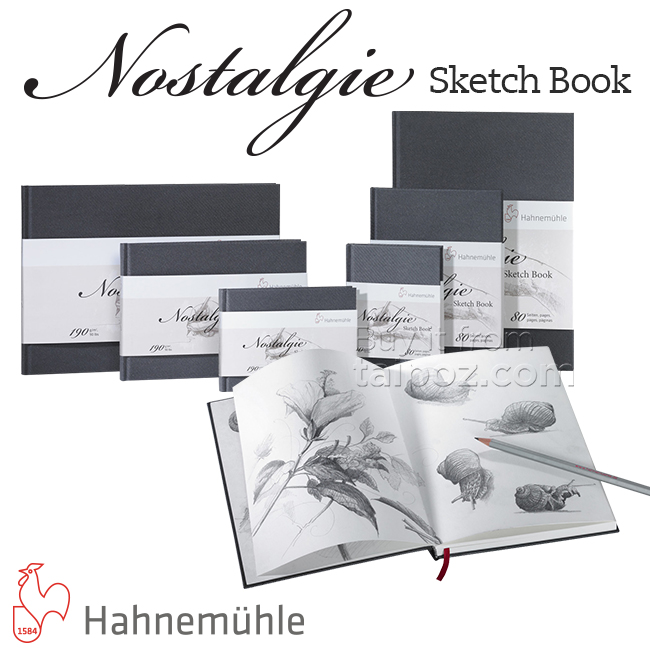 Hahnemuhle Nostalgie A5 Portrait Sketchbook