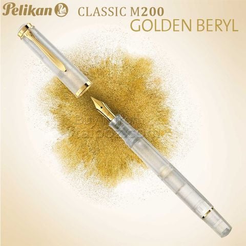 Bút máy Pelikan M200 Golden Beryl