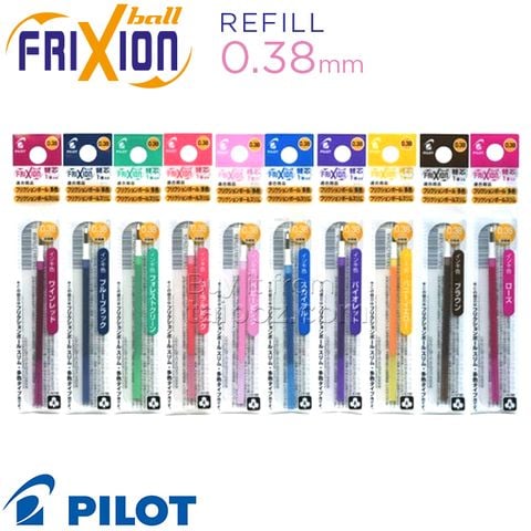 Ruột bút bi thay thế Pilot Frixion nét 0.38mm