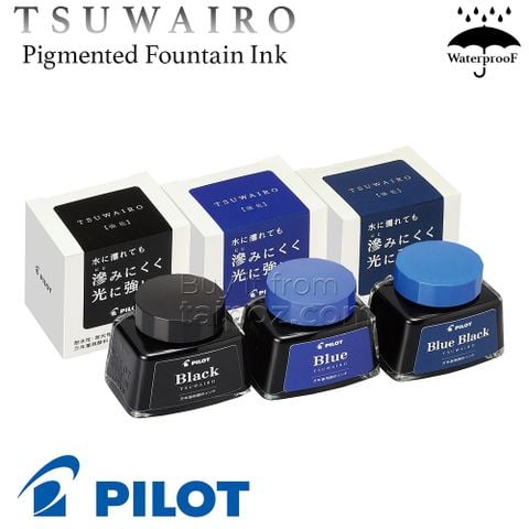 Mực bút máy kháng nước Pilot Tsuwairo
