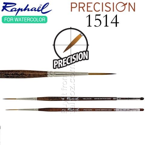 Cọ màu nước Raphael Precision 8514 - cọ tỉa lông dài