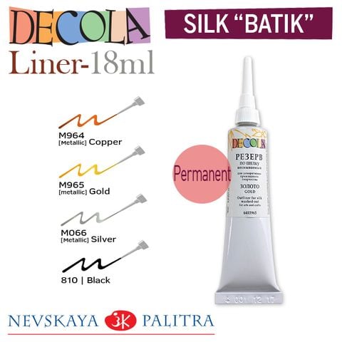 Vẽ viền trên lụa Decola Silk Outliner