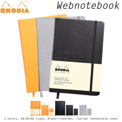 Sổ tay Rhodia Webnotebook, bìa cứng