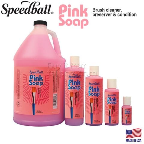 Xà phòng rửa cọ Speedball Pink Soap