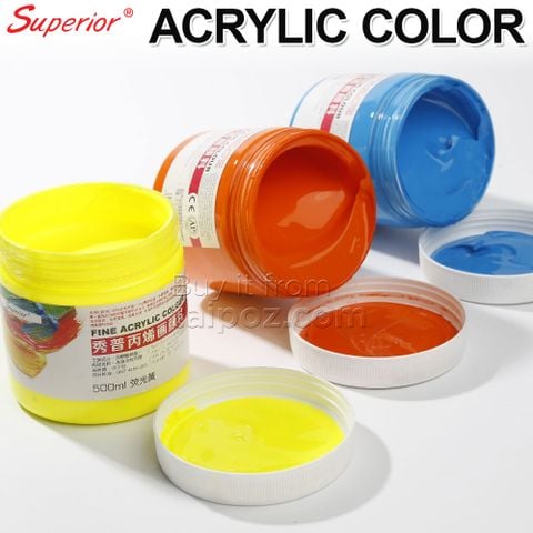 Màu acrylic giá rẻ Superior
