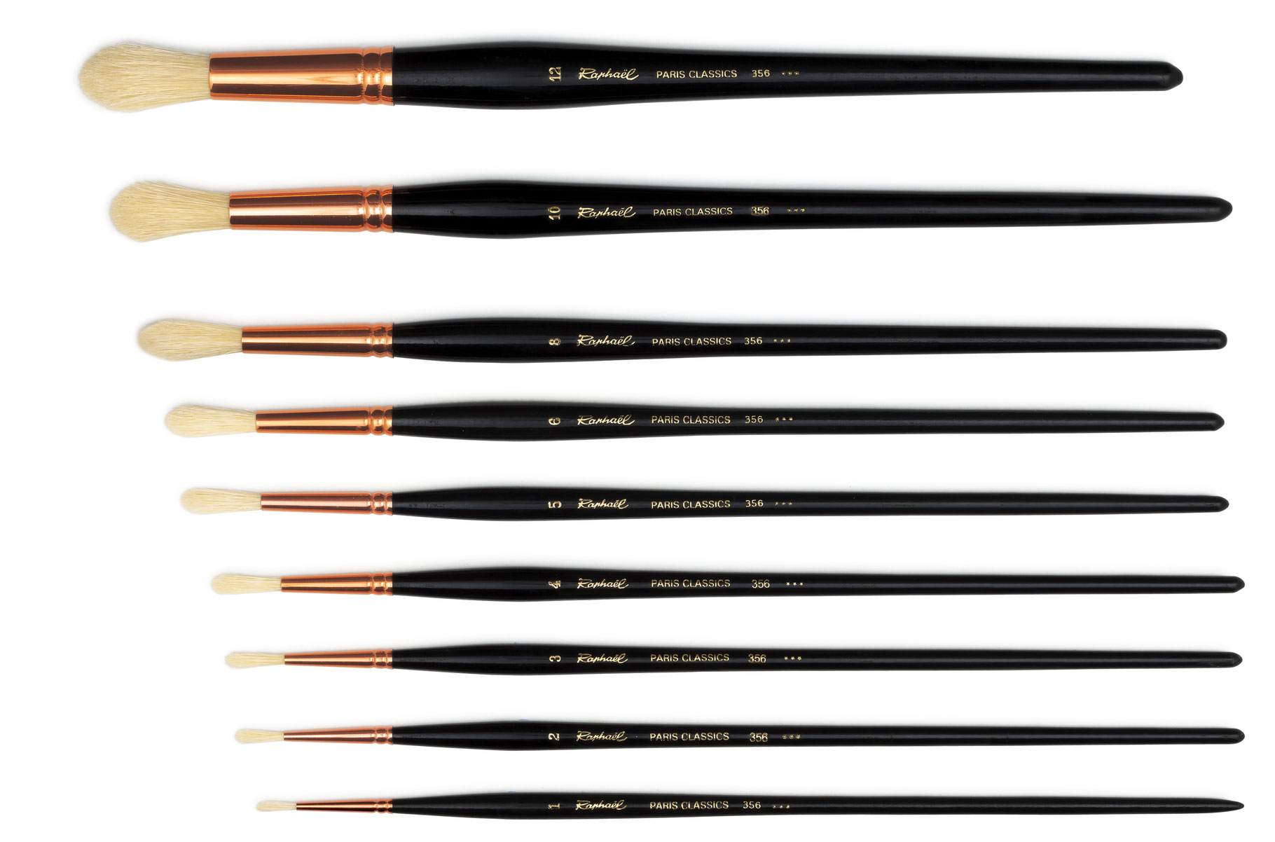 Cọ sơn dầu Raphael Paris Classic 356 cọ tròn Taipoz