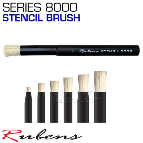 Cọ dặm màu (stencil brush) Rubens 8000, cây lẻ