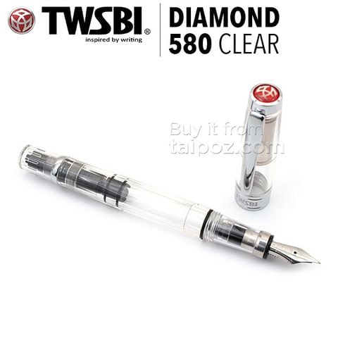 Bút máy TWSBI Diamond 580 Clear