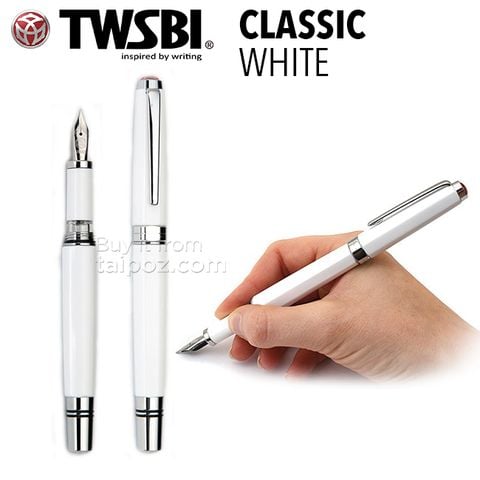 Bút máy TWSBI Classic - White