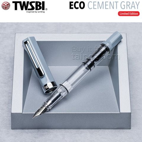 Bút máy TWSBI Eco, Cement Gray