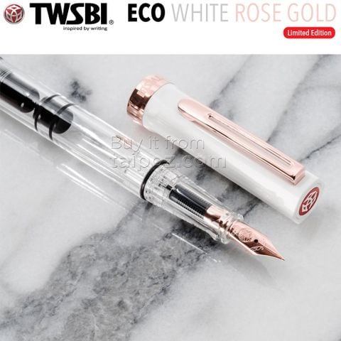 Bút máy TWSBI Eco, White Rose Gold