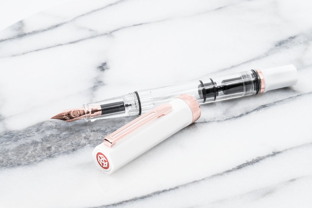 TWSBI Eco Creme and Rosegold fountain pen