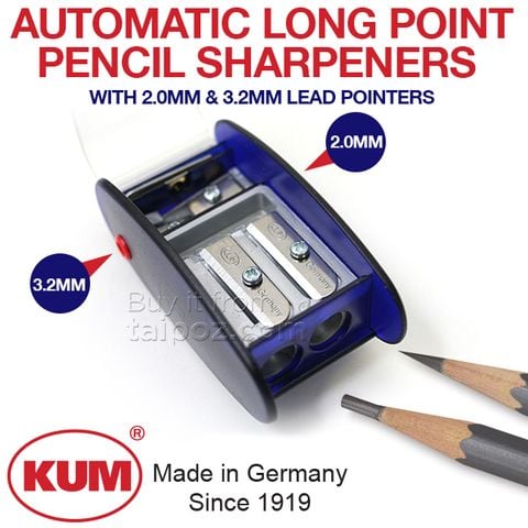Chuốt chì Kum Automatic Long Point, có lỗ chuốt chì 2.0mm & 3.2mm