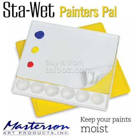 Palette giữ ẩm cho màu Masterson Sta-Wet Painters Pal