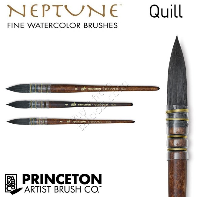 Princeton Neptune Fine Watercolor Brushes